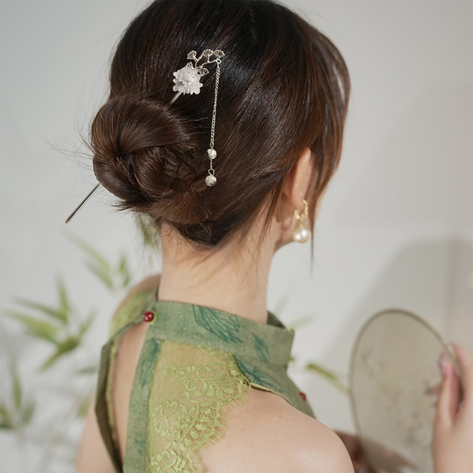 Tech Accessories For Women - Elegant Flower Hair Sticks Forks Alloy