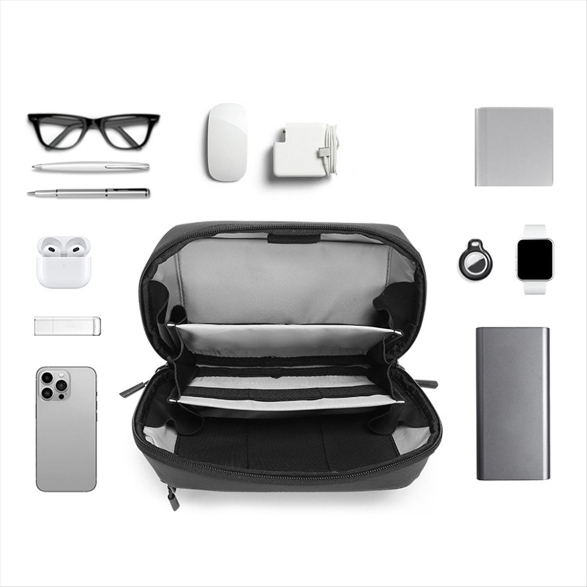 ☶❈＊♥AC1579-Waterproof Tech Pou - đánh giá và giá Tech Accessories For Travel