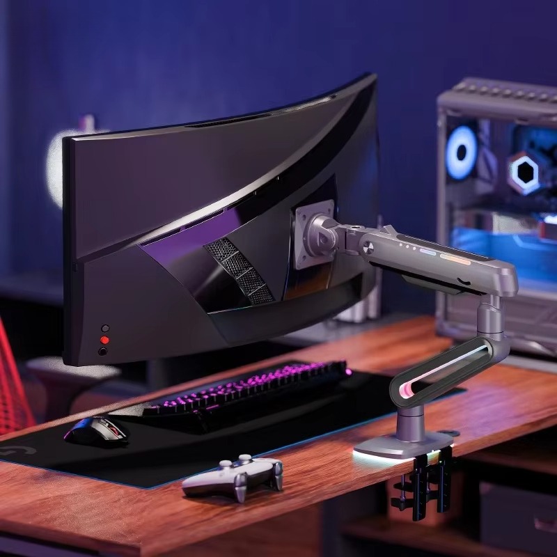 F6-XV Black Aluminum Single Mo - đánh giá và giá Monitor Arm Single