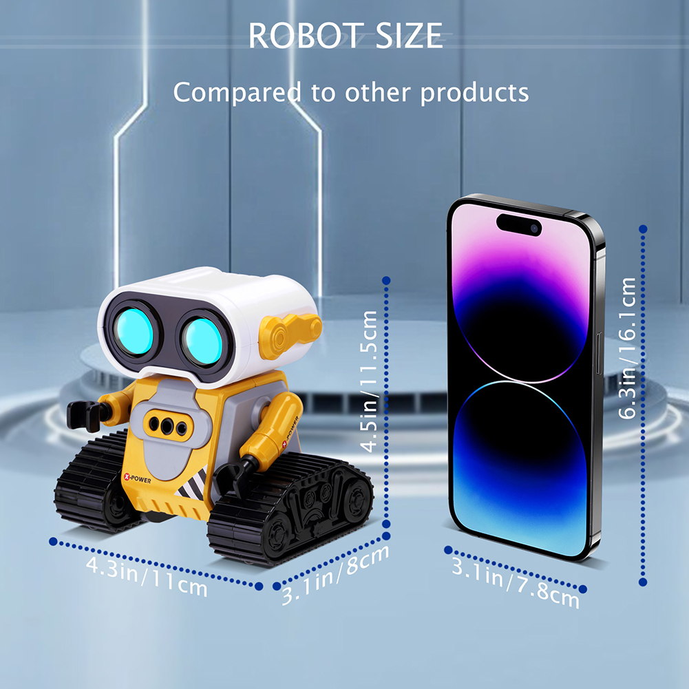 Remote Control Robot with LED  - đánh giá và giá Tech Accessories For Kids