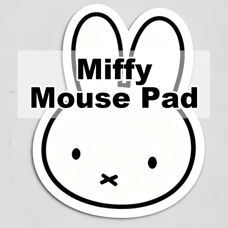 Miffy Mouse Pad Kawaii Cartoon - đánh giá và giá Tech Accessories For Home Office