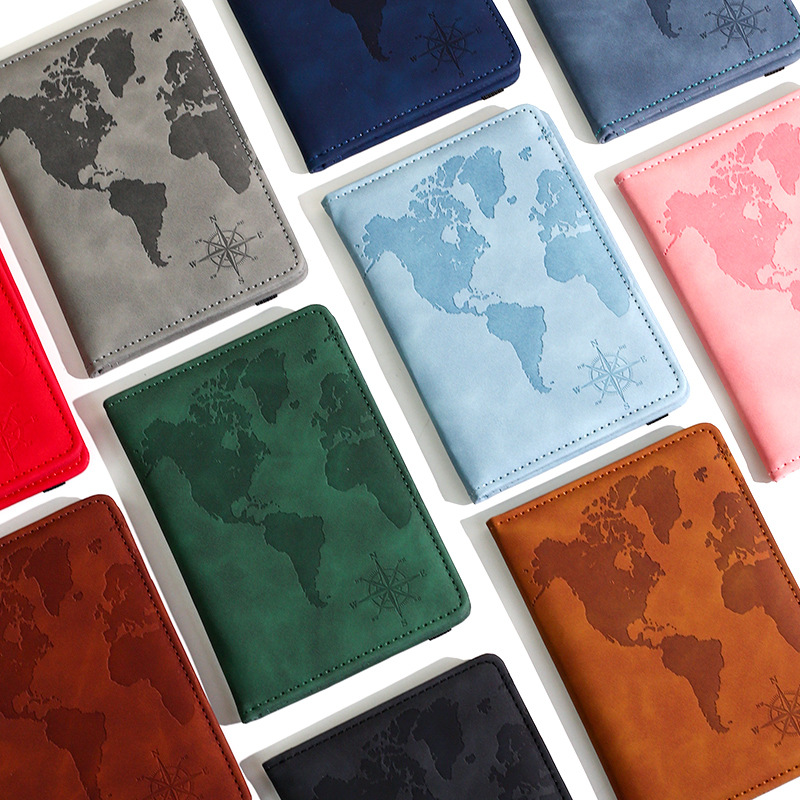 New Map Printed Passport Holde - đánh giá và giá Tech Accessories For Travel