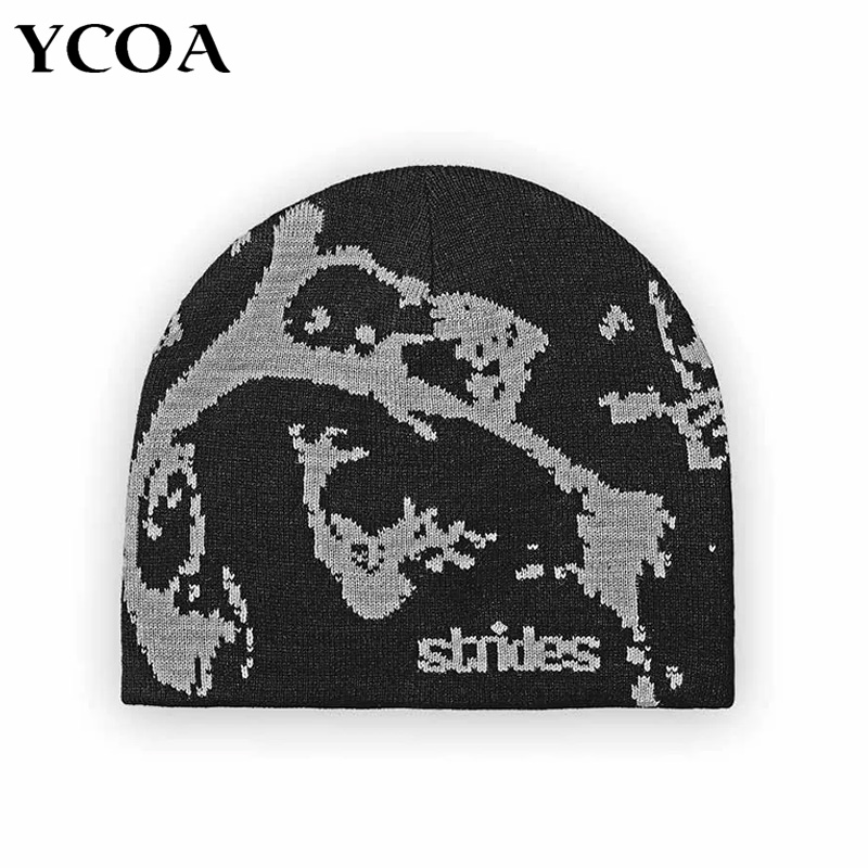 Men Beanie Strides Splatter Be - đánh giá và giá Tech Wear Accessories