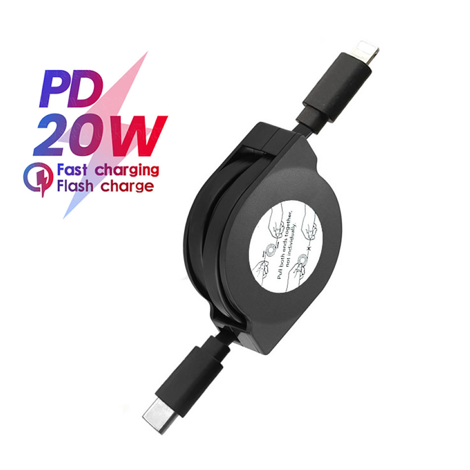 Retractable PD 20W Fast Charge - đánh giá và giá Tech Accessories Apple