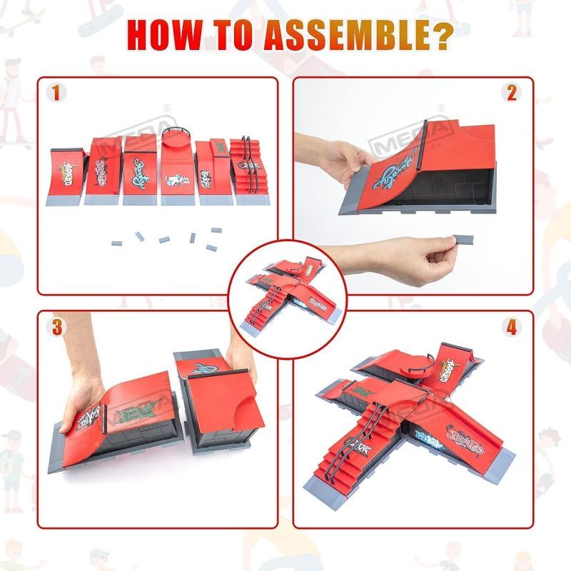 DIY Finger Skatepark 6-in-1 Se - đánh giá và giá Tech Accessories For Kids