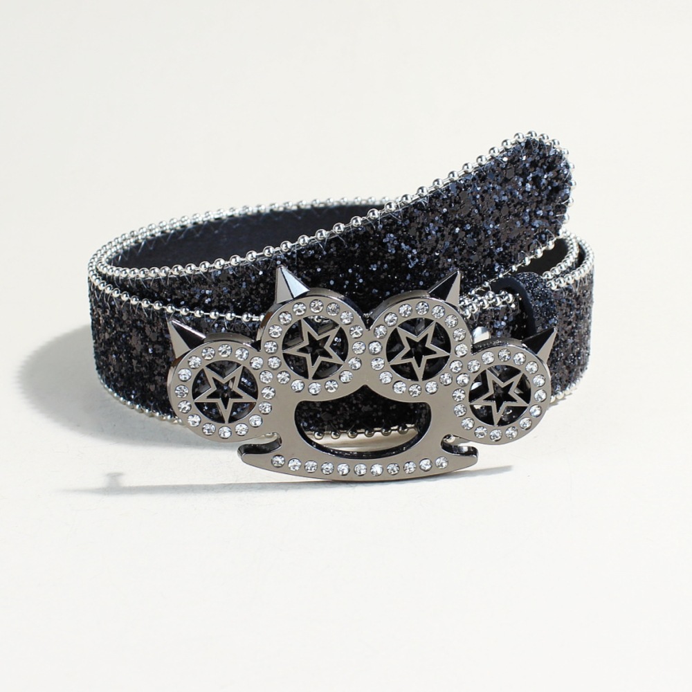 Y2K Rhinestone Belt Punk Knuck - đánh giá và giá Tech Wear Accessories