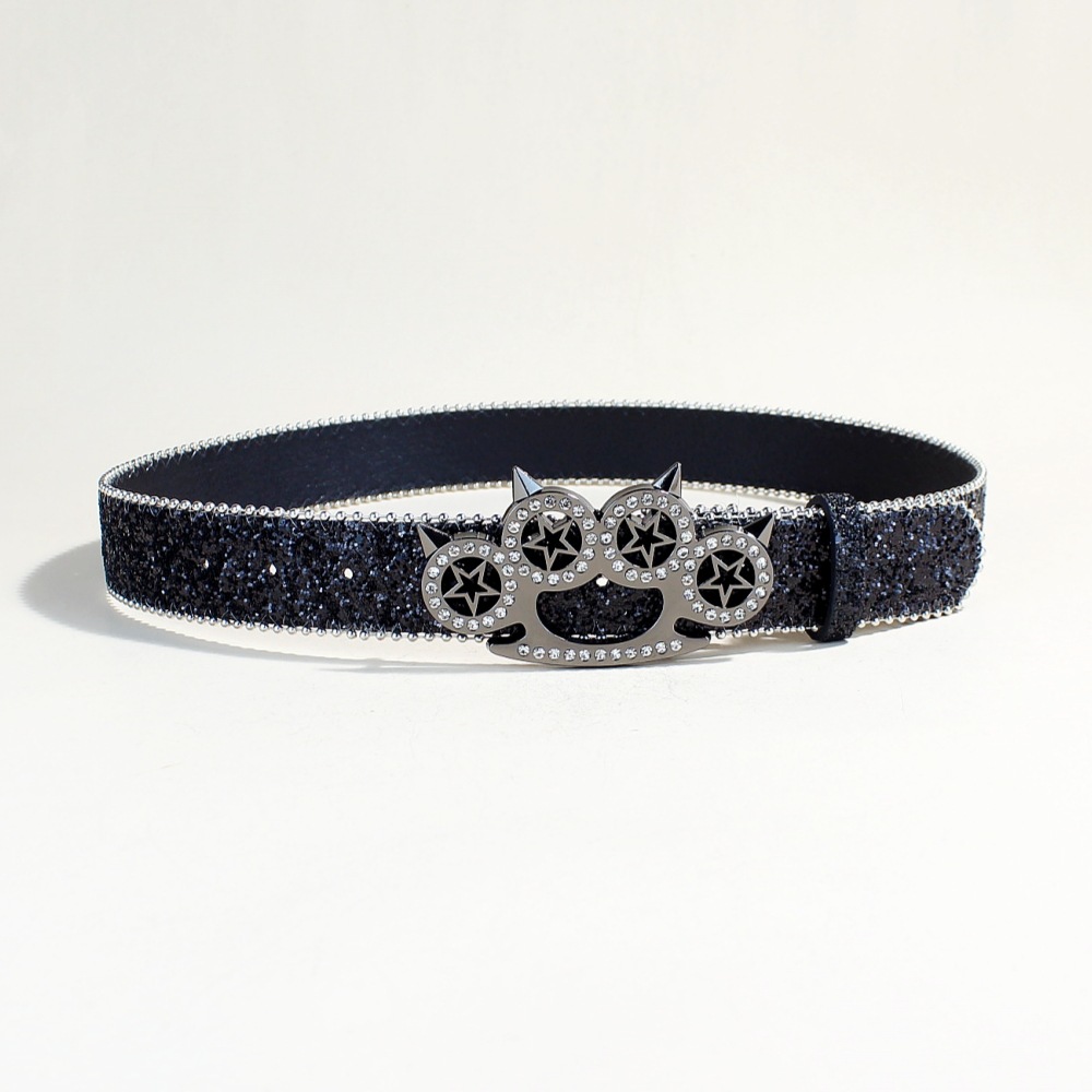 Y2K Rhinestone Belt Punk Knuck - đánh giá và giá Tech Wear Accessories
