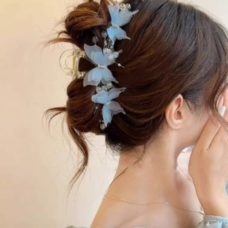 Elegant Butterfly Pearls Hair  - đánh giá và giá Tech Accessories For Women
