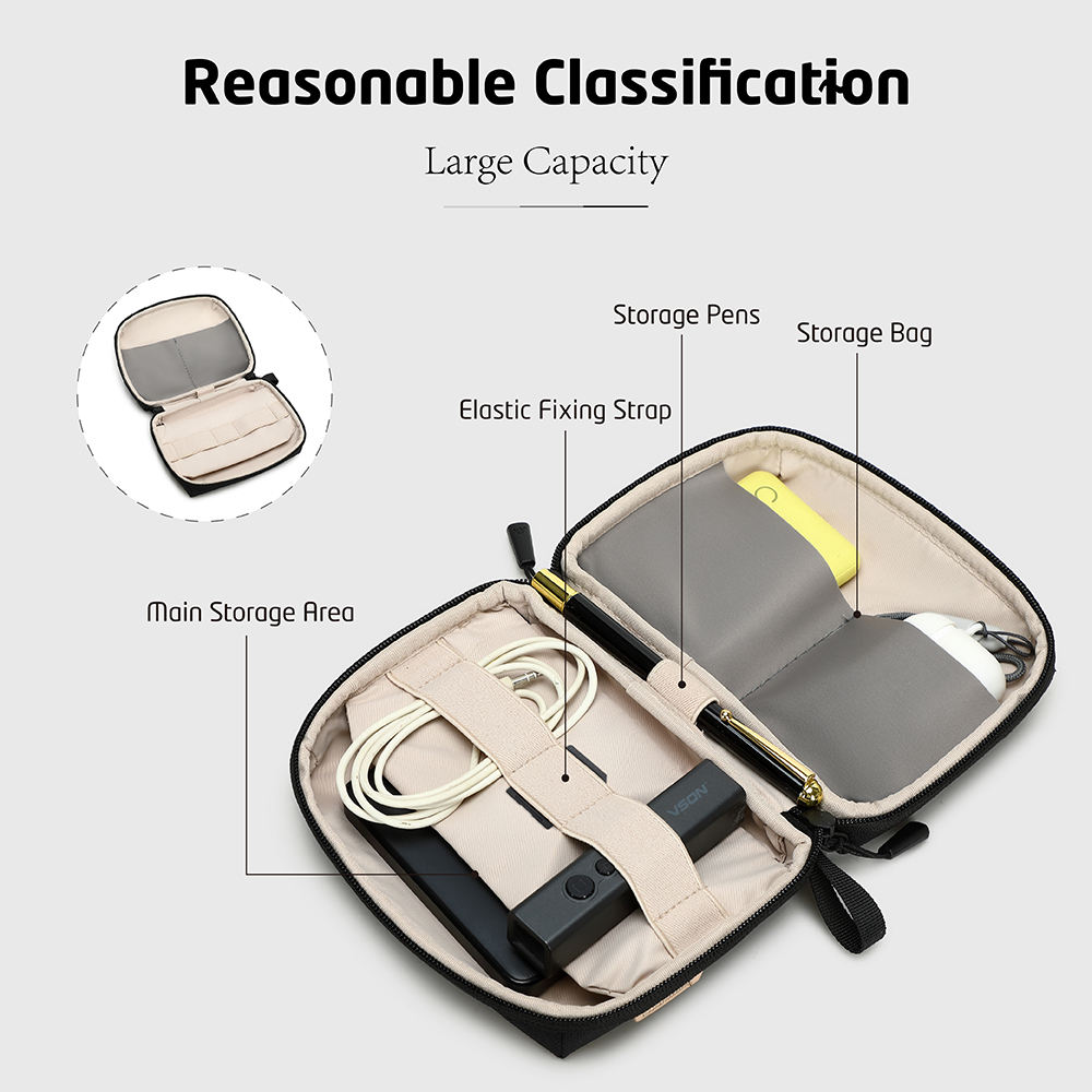 Large Capacity Tech Organizer  - đánh giá và giá Tech Accessories For Travel