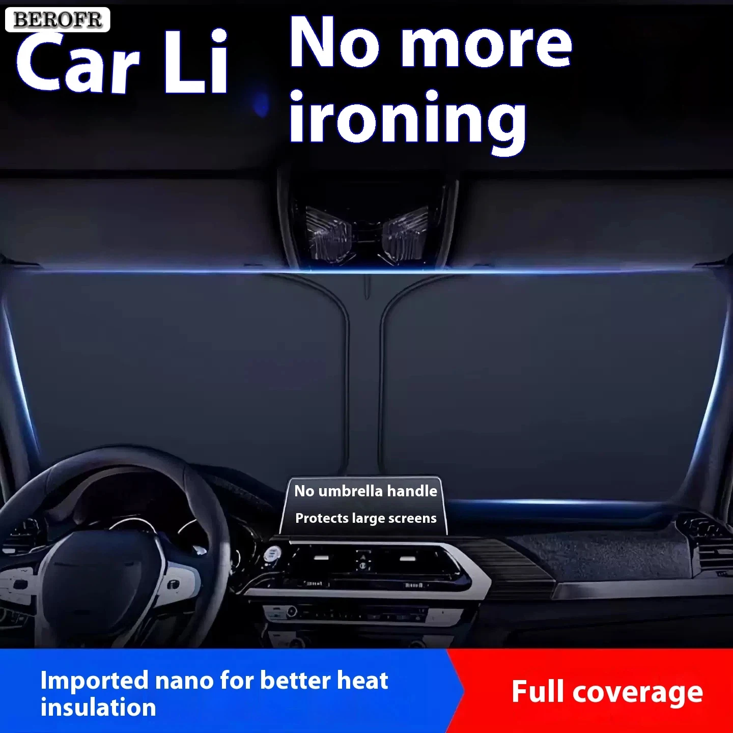 Car Windshield Sunshade For Re - đánh giá và giá Tech Accessories Renault