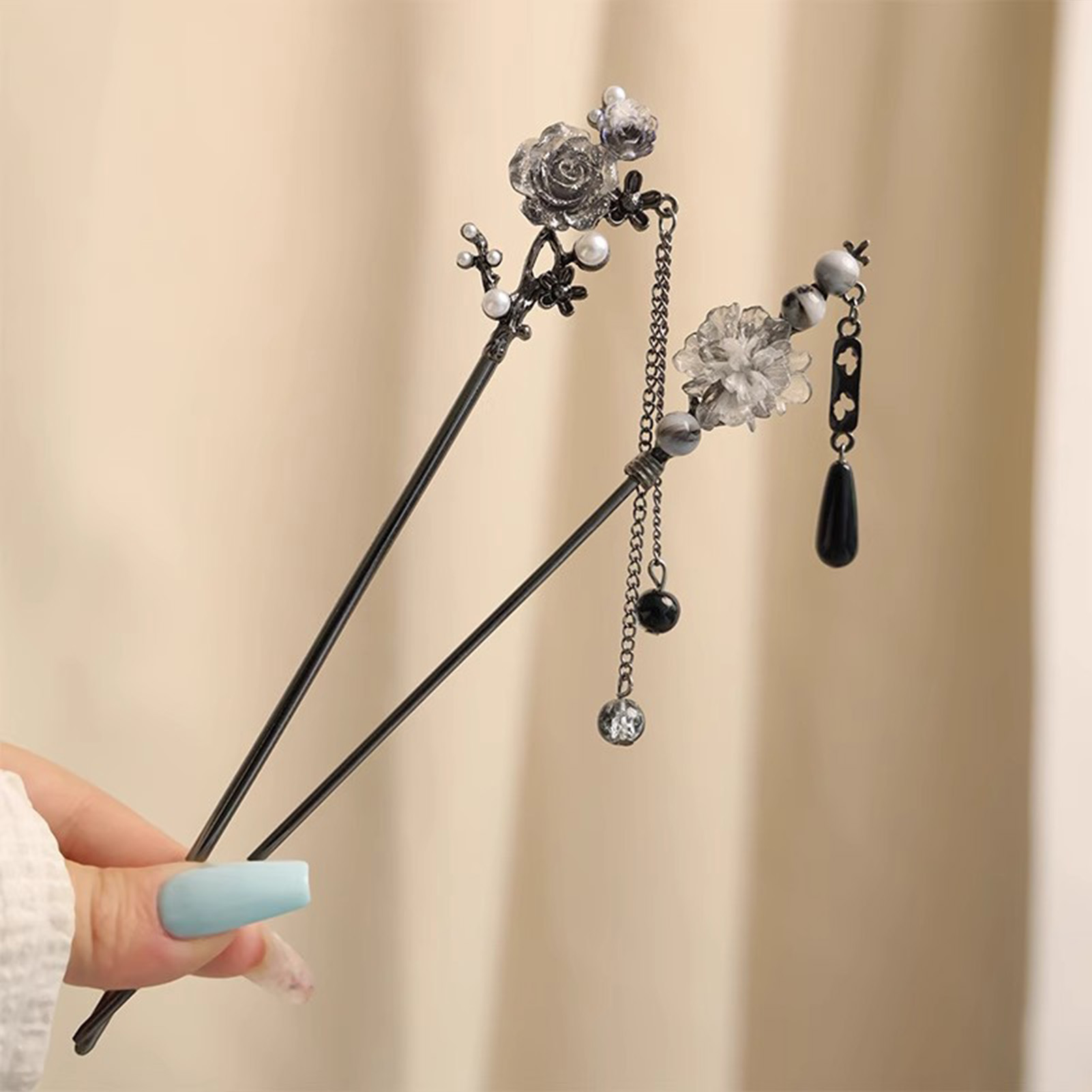 Elegant Flower Hair Sticks For - đánh giá và giá Tech Accessories For Women