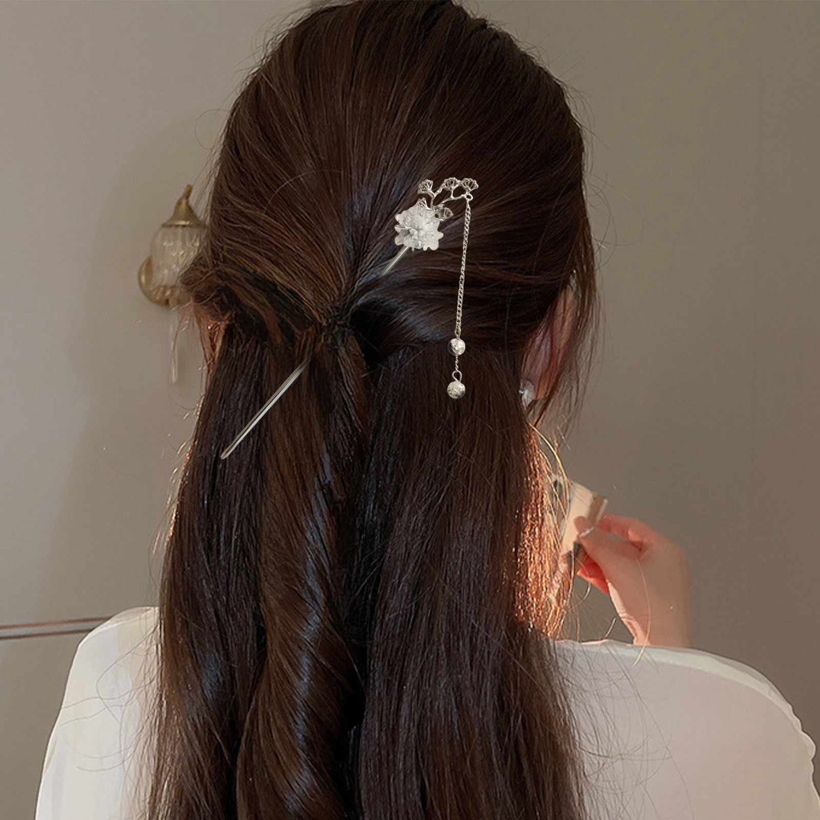 Elegant Flower Hair Sticks For - đánh giá và giá Tech Accessories For Women